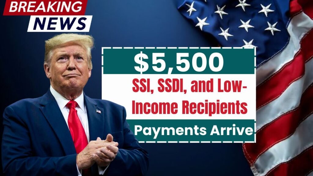 $5,500 Stimulus Approved for SSI, SSDI, and Low-Income Recipients – Check When Payments Arrive